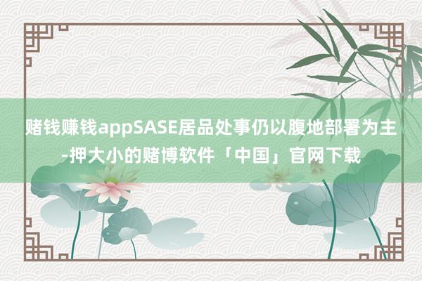 赌钱赚钱appSASE居品处事仍以腹地部署为主-押大小的赌博软件「中国」官网下载