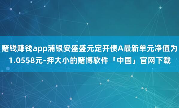 赌钱赚钱app浦银安盛盛元定开债A最新单元净值为1.0558元-押大小的赌博软件「中国」官网下载